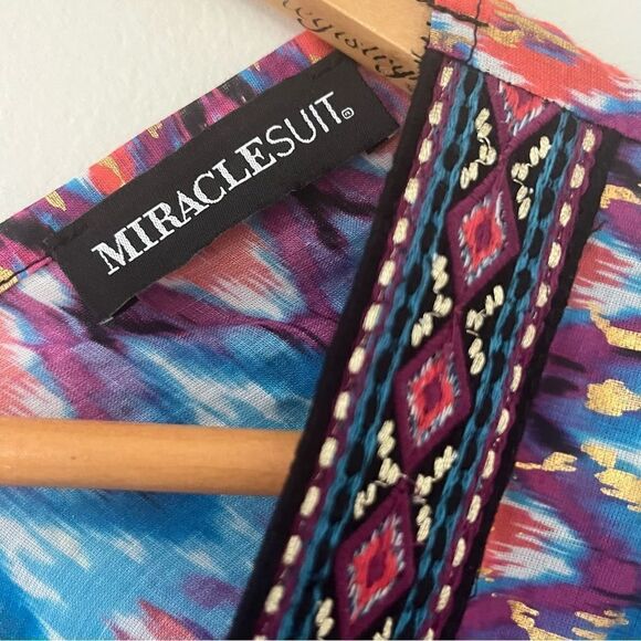 Miraclesuit Caftan Swim Cover up Size Small NWT - Picture 8 of 9